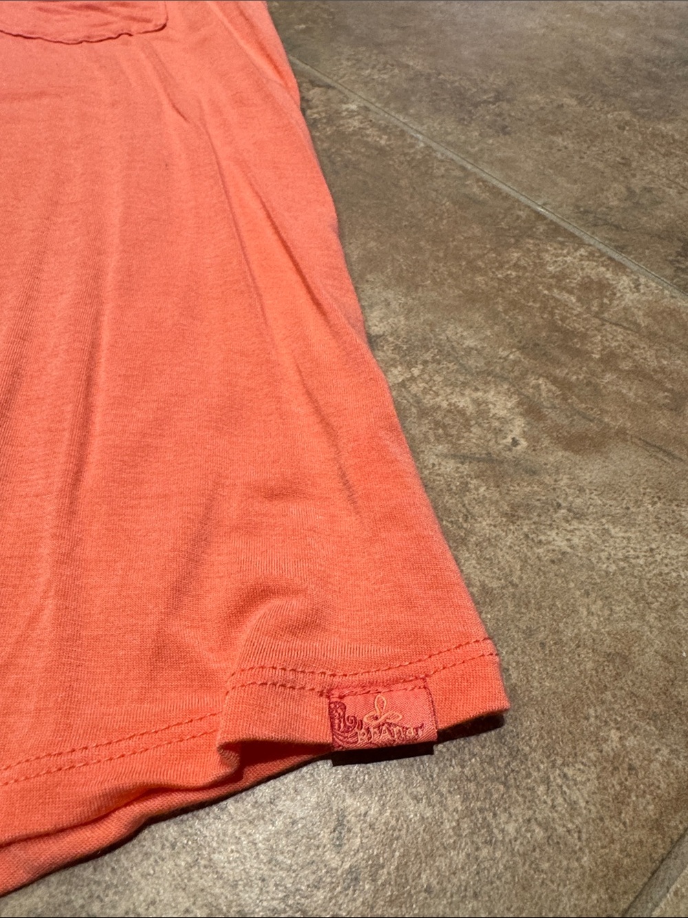 Prana Foundation Coral Scoop Neck Pocket Tank—Size Small - Picture 3 of 3